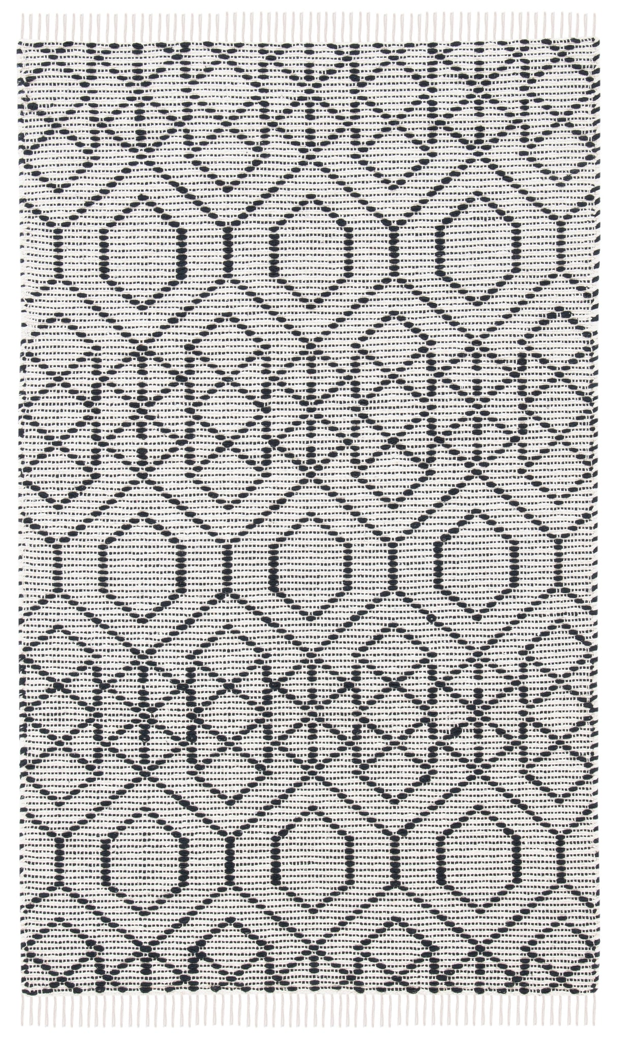 Safavieh Montauk Mtk652Z Black/Beige Rugs.