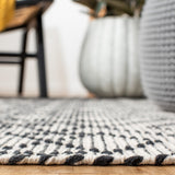 Safavieh Montauk Mtk652Z Black/Beige Rugs.
