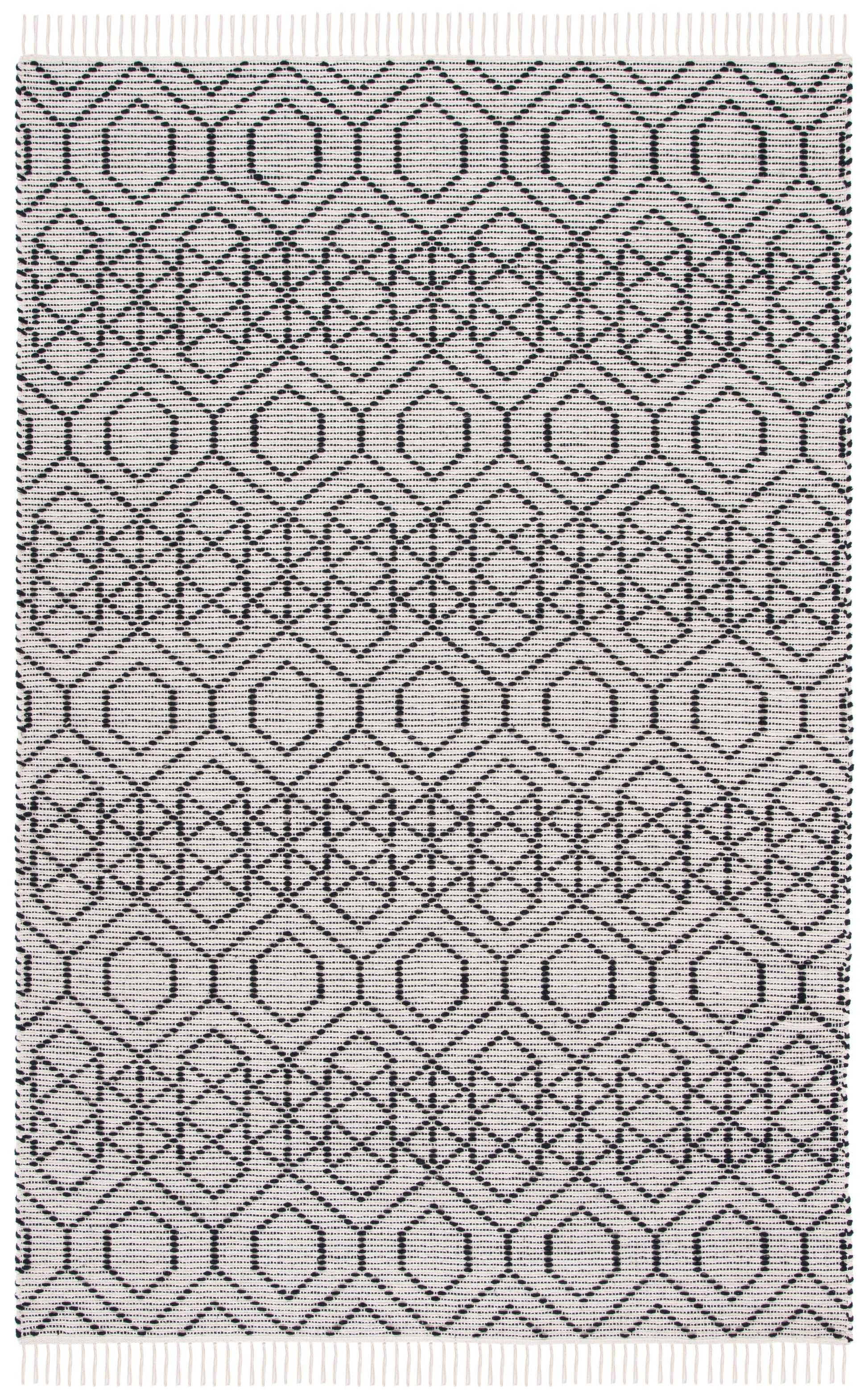 Safavieh Montauk Mtk652Z Black/Beige Area Rug