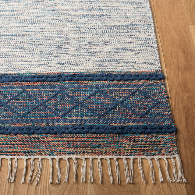 Safavieh Montauk Mtk653N Navy/Beige Area Rug