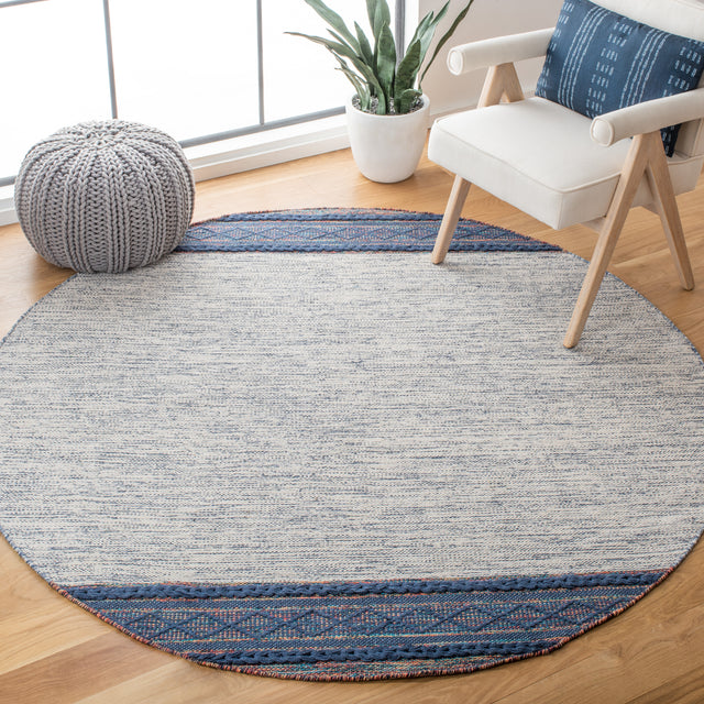 Safavieh Montauk Mtk653N Navy/Beige Area Rug