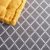 Safavieh Montauk Mtk706H Black/Ivory Rug.