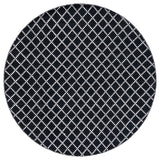 Safavieh Montauk Mtk706Z Black/Ivory Rug.