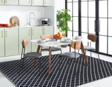 Safavieh Montauk Mtk706Z Black/Ivory Rug.