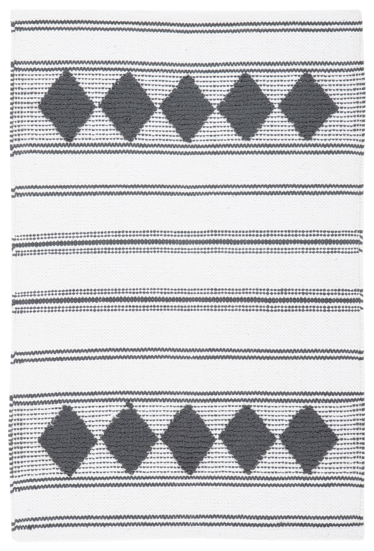 Safavieh Montauk Mtk708H Dark Grey/Ivory Rug.