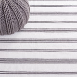 Safavieh Montauk Mtk708H Dark Grey/Ivory Rug.