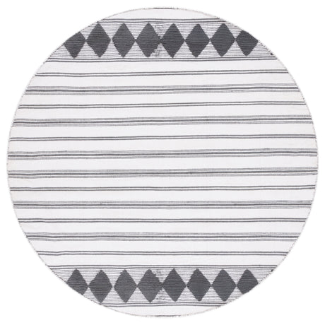 Safavieh Montauk Mtk708H Dark Grey/Ivory Rug.