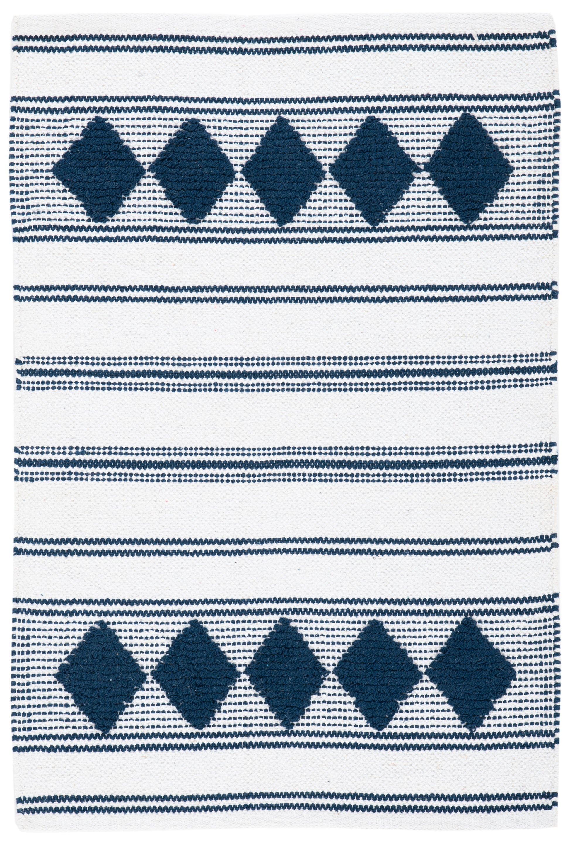 Safavieh Montauk Mtk708N Navy/Ivory Area Rug