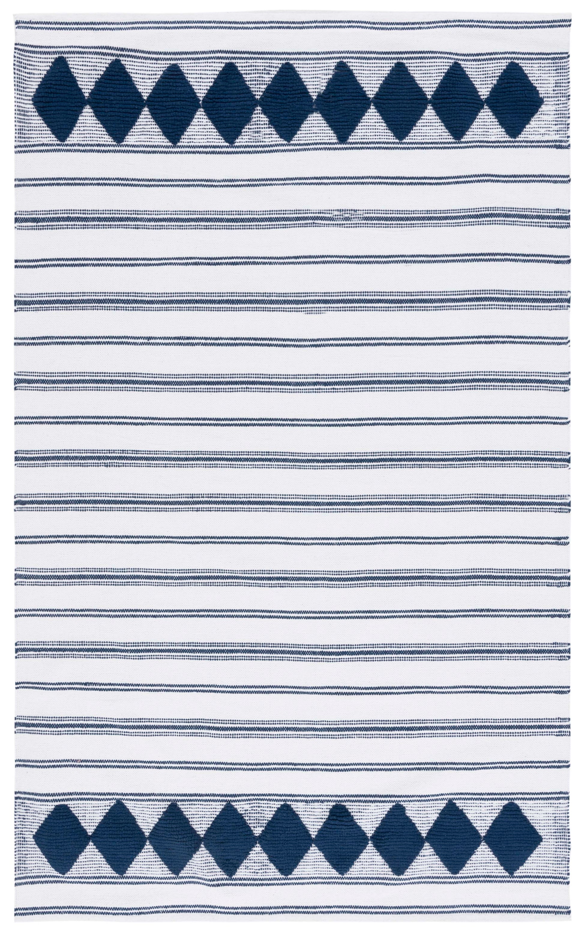 Safavieh Montauk Mtk708N Navy/Ivory Area Rug