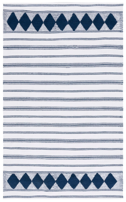 Safavieh Montauk Mtk708N Navy/Ivory Area Rug