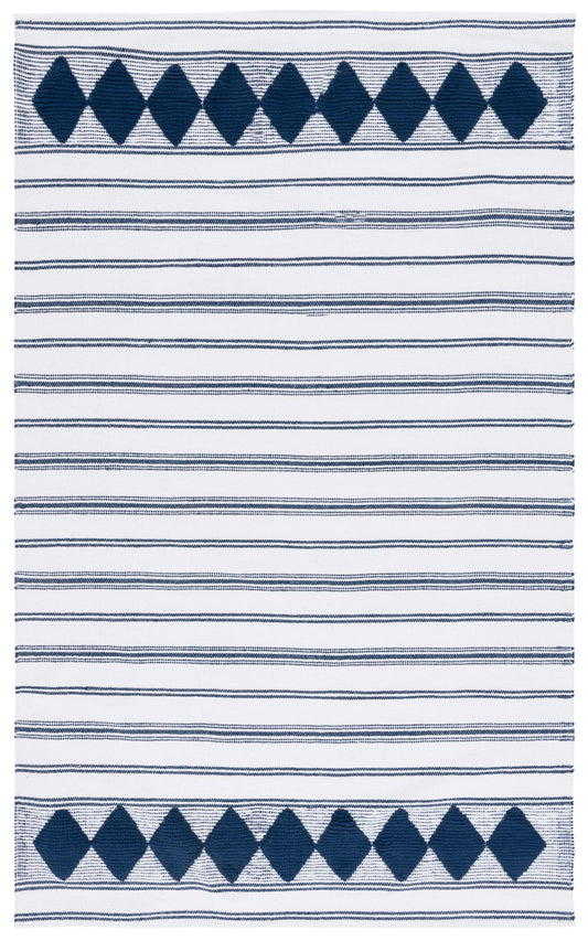 Safavieh Montauk Mtk708N Navy/Ivory Area Rug