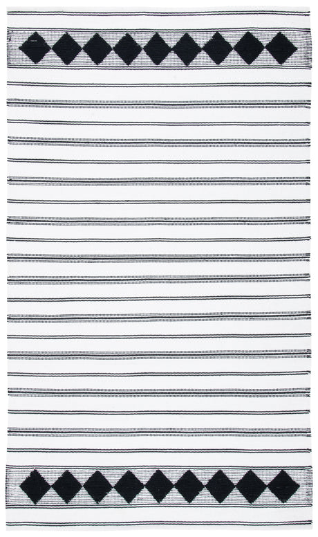 Safavieh Montauk Mtk708Z Black/Ivory Rug.