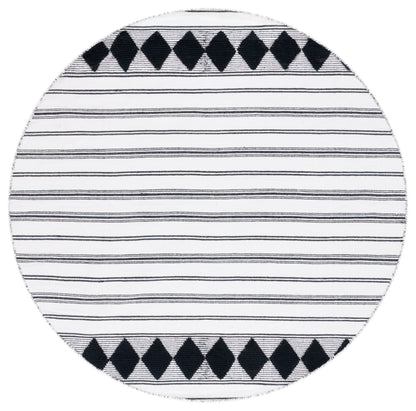 Safavieh Montauk Mtk708Z Black/Ivory Area Rug