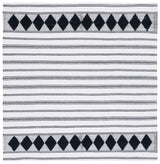 Safavieh Montauk Mtk708Z Black/Ivory Rug.