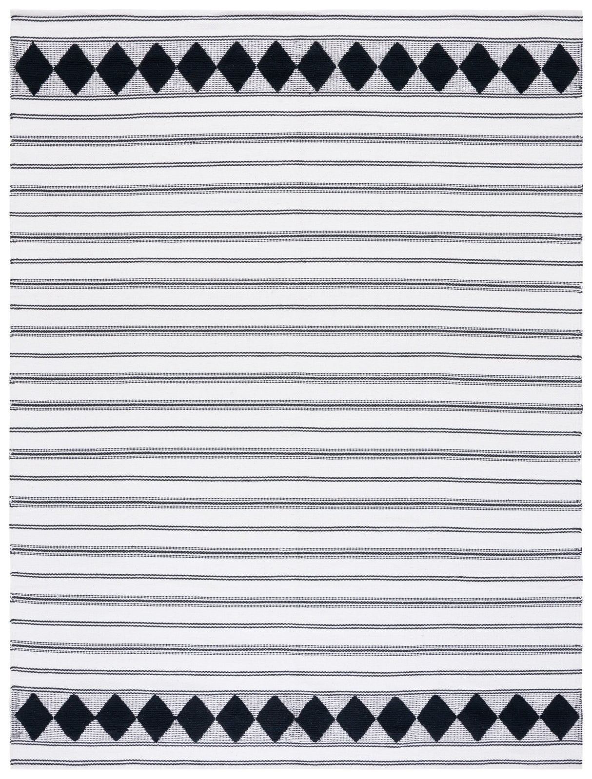 Safavieh Montauk Mtk708Z Black/Ivory Rug.