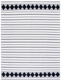 Safavieh Montauk Mtk708Z Black/Ivory Area Rug