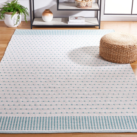 Safavieh Montauk Mtk714J Aqua/Ivory Rug.