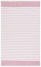 Safavieh Montauk Mtk714Q Red/Ivory Rug.