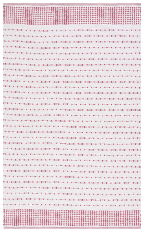 Safavieh Montauk Mtk714Q Red/Ivory Rug.