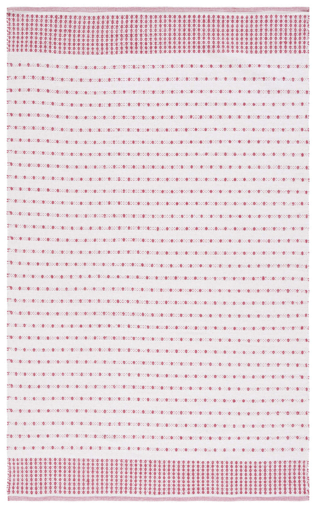 Safavieh Montauk Mtk714Q Red/Ivory Rug.