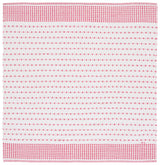 Safavieh Montauk Mtk714Q Red/Ivory Rug.