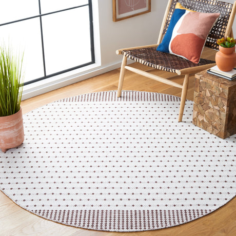 Safavieh Montauk Mtk714T Brown/Ivory Rug.