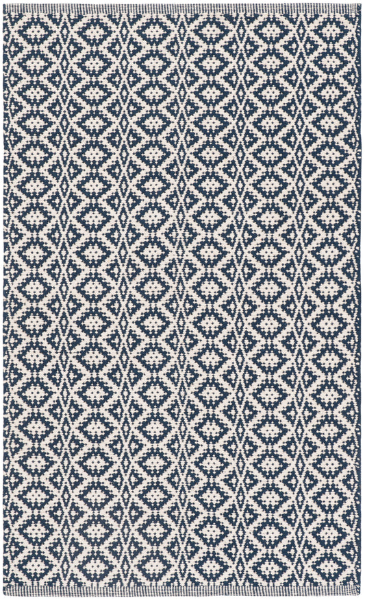 Safavieh Montauk Mtk716H Ivory/Navy Area Rug