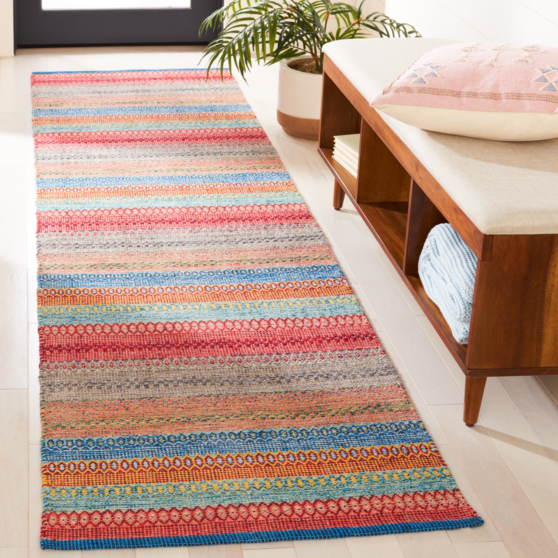 Safavieh Montauk Mtk851F Blue/Grey Area Rug