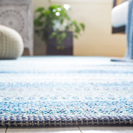 Safavieh Montauk Mtk851G Grey/Blue Rug.