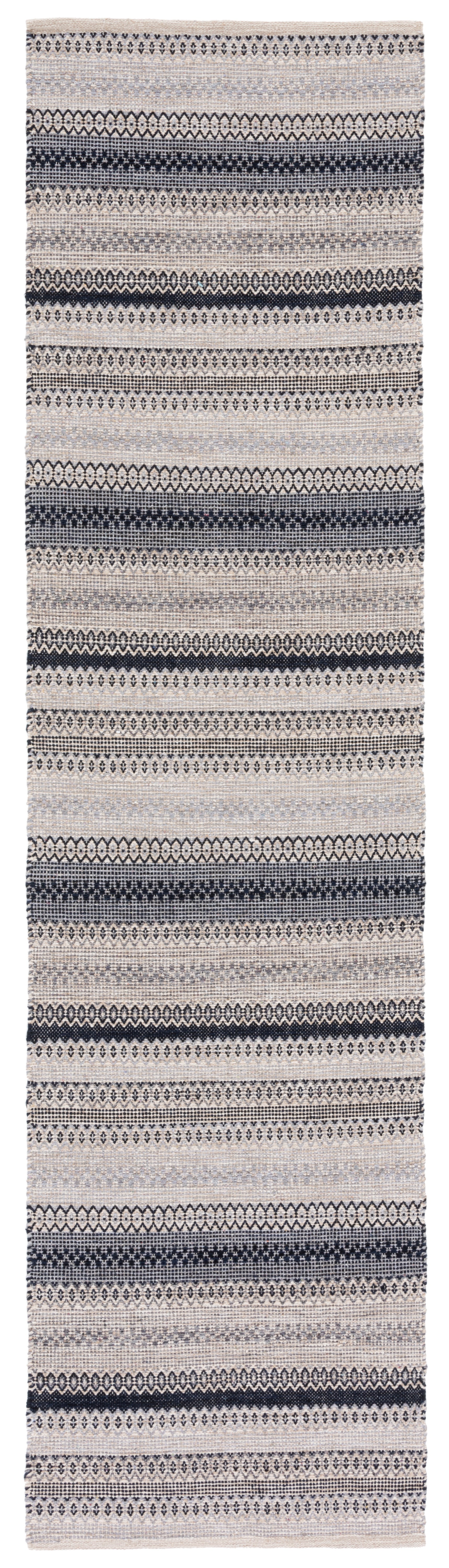 Safavieh Montauk Mtk851H Grey/Black Area Rug