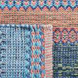 Safavieh Montauk Mtk851N Blue/Orange Rug.