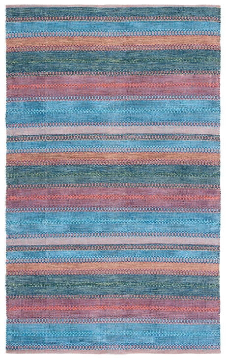 Safavieh Montauk Mtk851N Blue/Orange Rug.