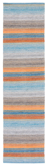 Safavieh Montauk Mtk851P Grey/Orange Rug.
