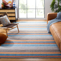 Safavieh Montauk Mtk851P Grey/Orange Area Rug