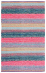Safavieh Montauk Mtk851Q Red/Blue Rug.