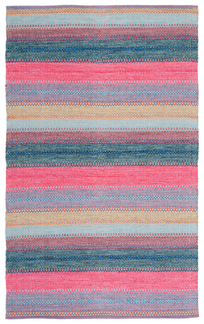 Safavieh Montauk Mtk851Q Red/Blue Area Rug