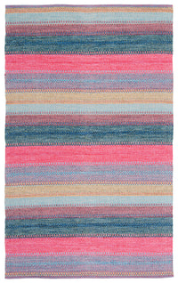 Safavieh Montauk Mtk851Q Red/Blue Area Rug