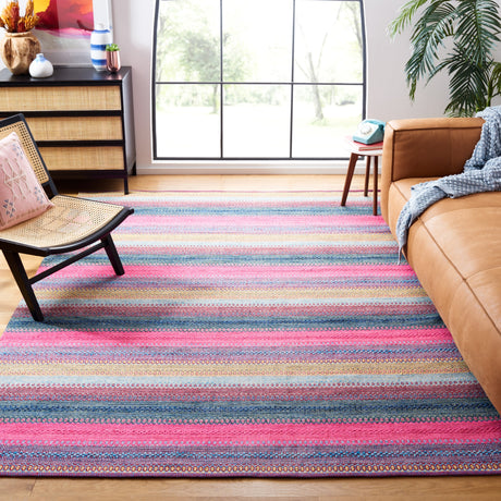 Safavieh Montauk Mtk851Q Red/Blue Rug.