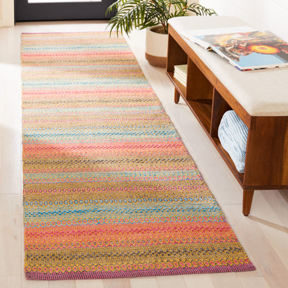 Safavieh Montauk Mtk851U Blue/Pink Area Rug