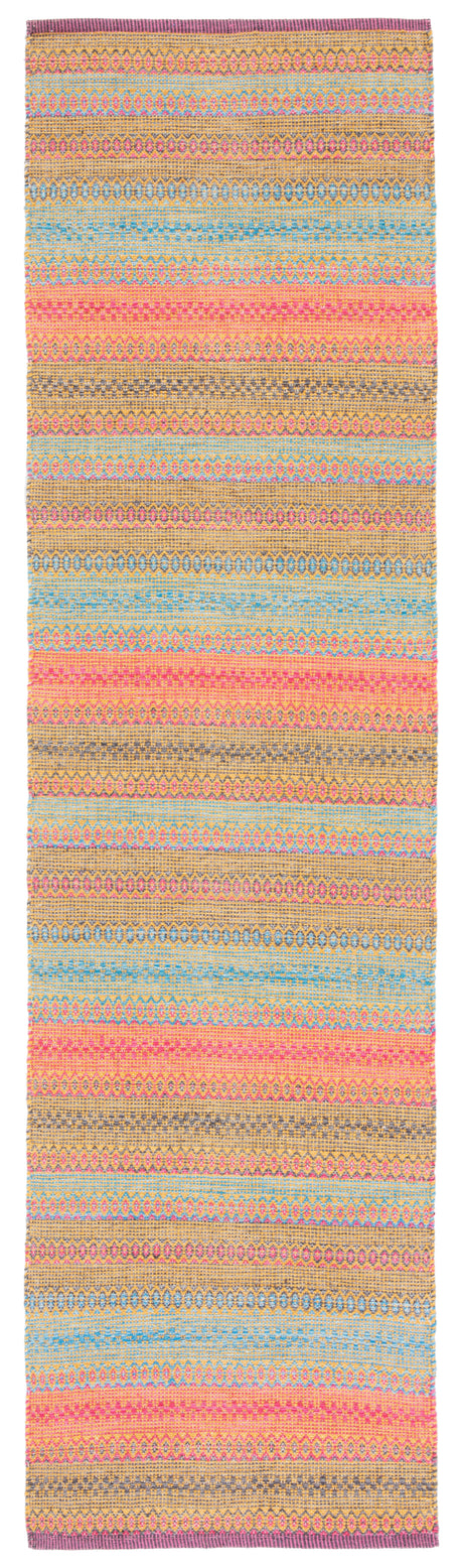 Safavieh Montauk Mtk851U Blue/Pink Rug.