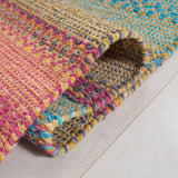 Safavieh Montauk Mtk851U Blue/Pink Rug.