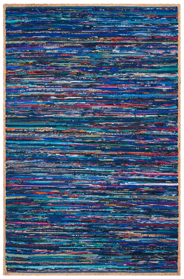 Safavieh Montauk Mtk960M Blue/Natural Area Rug