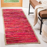 Safavieh Montauk Mtk960Q Red/Natural Rugs.