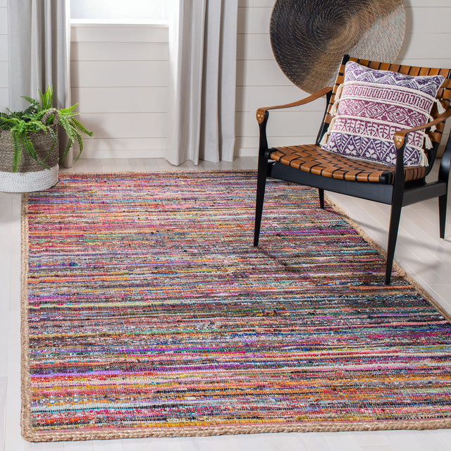 Safavieh Montauk Mtk960R Multi/Natural Area Rug