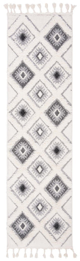 Safavieh Moroccan Tassel Shag Mts601F Ivory/Grey Rug.