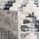 Safavieh Moroccan Tassel Shag Mts610A Ivory/Grey Rug.