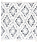 Safavieh Moroccan Tassel Shag Mts610A Ivory/Grey Rug.