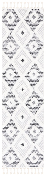 Safavieh Moroccan Tassel Shag Mts612F Grey/Ivory Rug.