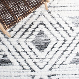 Safavieh Moroccan Tassel Shag Mts614A Ivory/Grey Rug.