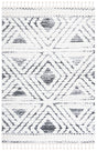 Safavieh Moroccan Tassel Shag Mts614A Ivory/Grey Rug.